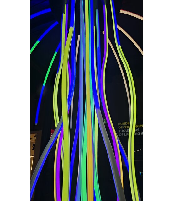 Rond Buigbaar LED profiel met opaal klikafdekking 2 meter - F12DUO - 20 mm x 3,3 mm + afdekking keuze