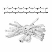 LED Eindstuk Verlichting – 2x1,5m | 6500K Koud Wit | Wit Snoer | 230V IP65