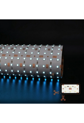 Flexibel LED sheet - 288 LED - RGBWW - Dimbaar - 24 volt IP20 - 49cm x 24,5 cm- Koppelbaar LED Sheet