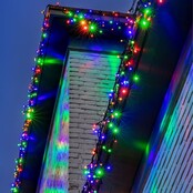 LED Eindstuk Verlichting – 2x1,5m | RGBY Kleuren | Zwart Snoer | 230V IP65