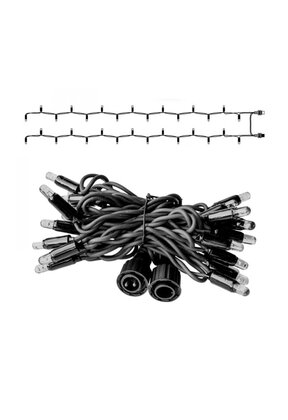 LED Eindstuk Verlichting – 2x1,5m | 3000K Warm Wit | Wit Snoer | 230V IP65