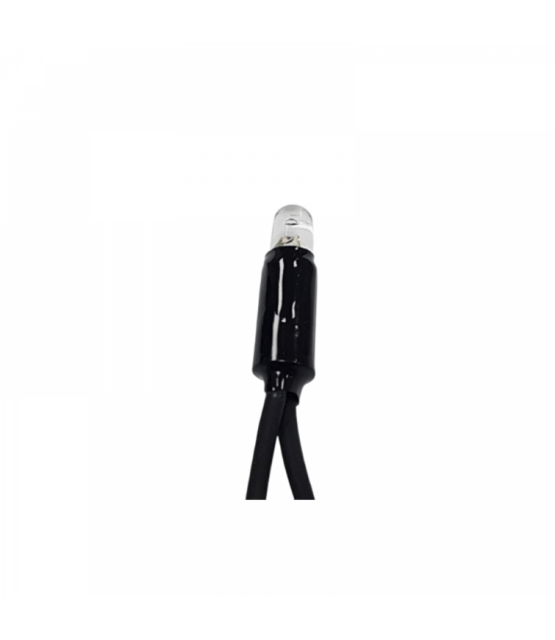 LED ijspegels kerstverlichting 2x0,4m – Warm wit 2400K + flits CW – Zwart snoer – 230V systeem (IP65)