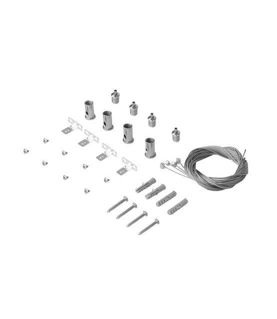 LED paneel - 60x60 - Ophangset - 4 draden - max 200 cm