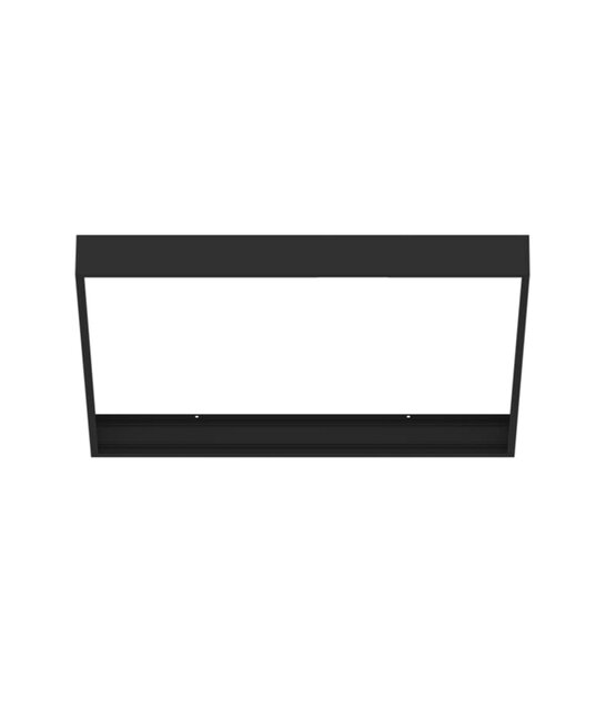 LED paneel - 60x60 - Opbouwframe - zwart