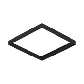 LED paneel - 60x60 - Opbouwframe - zwart