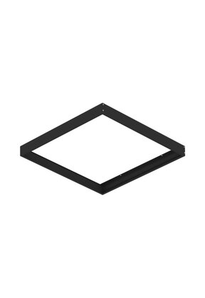 LED paneel - 60x60 - Opbouwframe - zwart