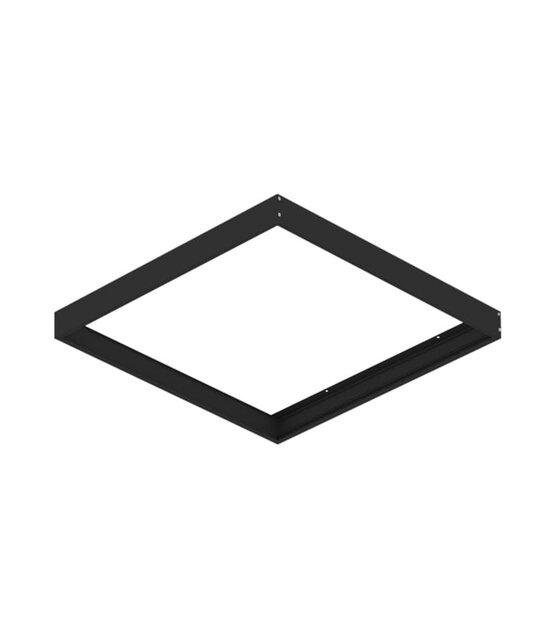 LED paneel - 60x60 - Opbouwframe - zwart