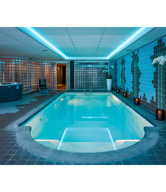 Waterdichte RGBCCT LED strip 21W 2240LM 96LED p/m 24VDC IP68