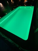 Waterdichte RGBCCT LED strip 21W 2240LM 96LED p/m 24VDC IP68