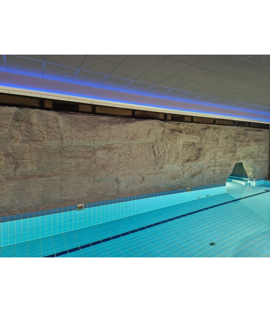 Waterdichte RGBCCT LED strip 21W 2240LM 96LED p/m 24VDC IP68