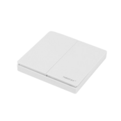 PUSH draadloos  LED Wanddimmer - 2 voudig - WIT PUSH3-2