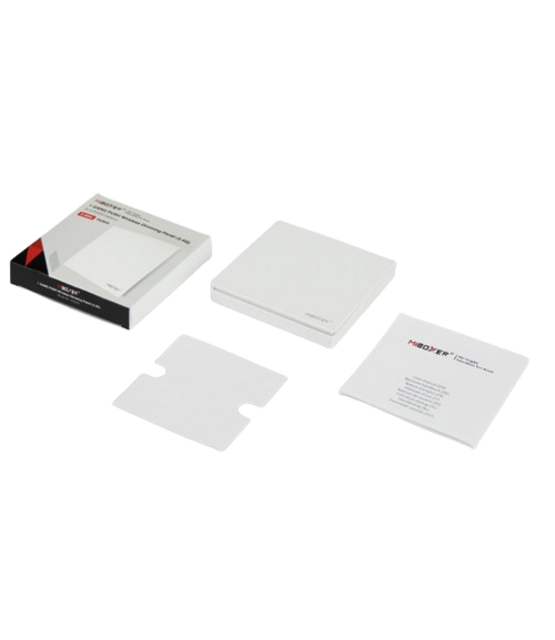 PUSH draadloos  LED Wanddimmer - 1 voudig - WIT PUSH3