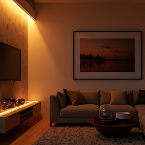 Hoe creëer ik accentverlichting met LED strips