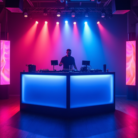 Hoe verlicht je een DJ BOOTH