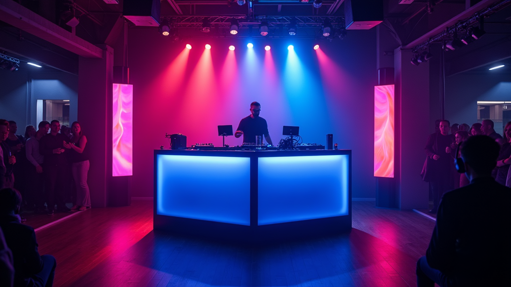 Hoe verlicht je een DJ BOOTH