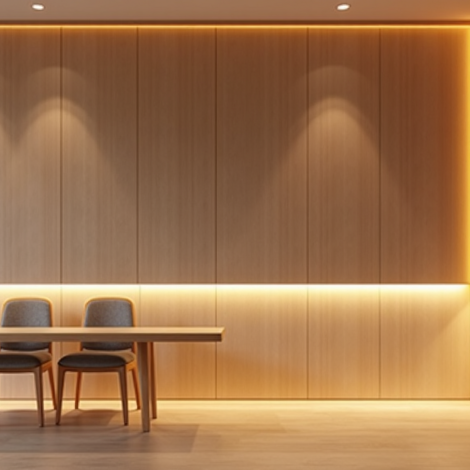 LED profielen & LED strips voor een scheidingsmuur of wand