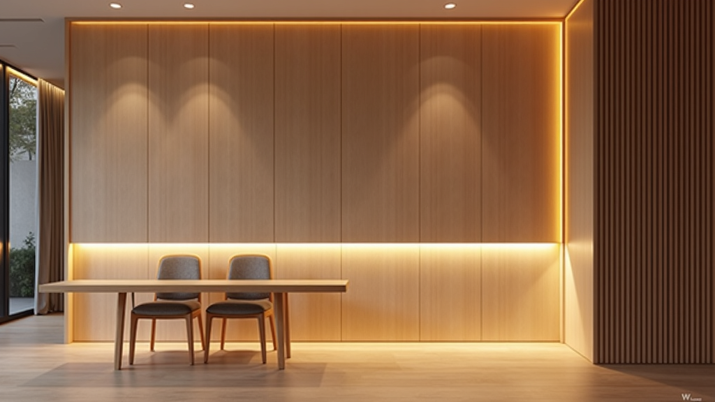 LED profielen & LED strips voor een scheidingsmuur of wand