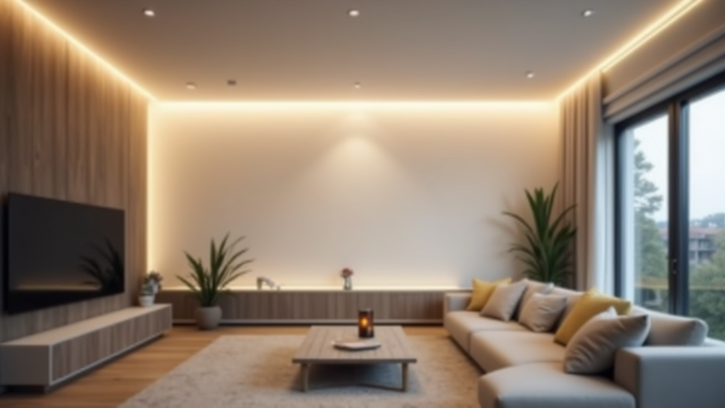 LED strip ophangsysteem