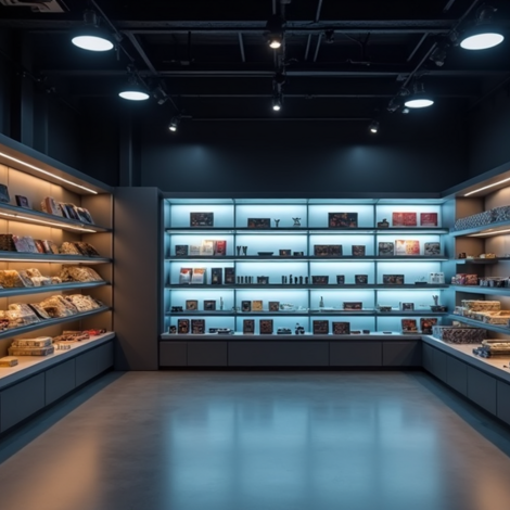 LED verlichting voor winkel planken