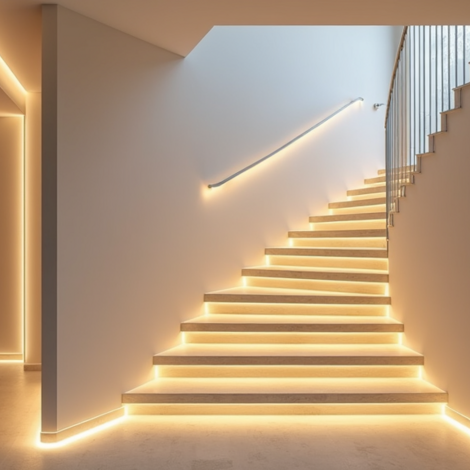 LED strips inbouwen