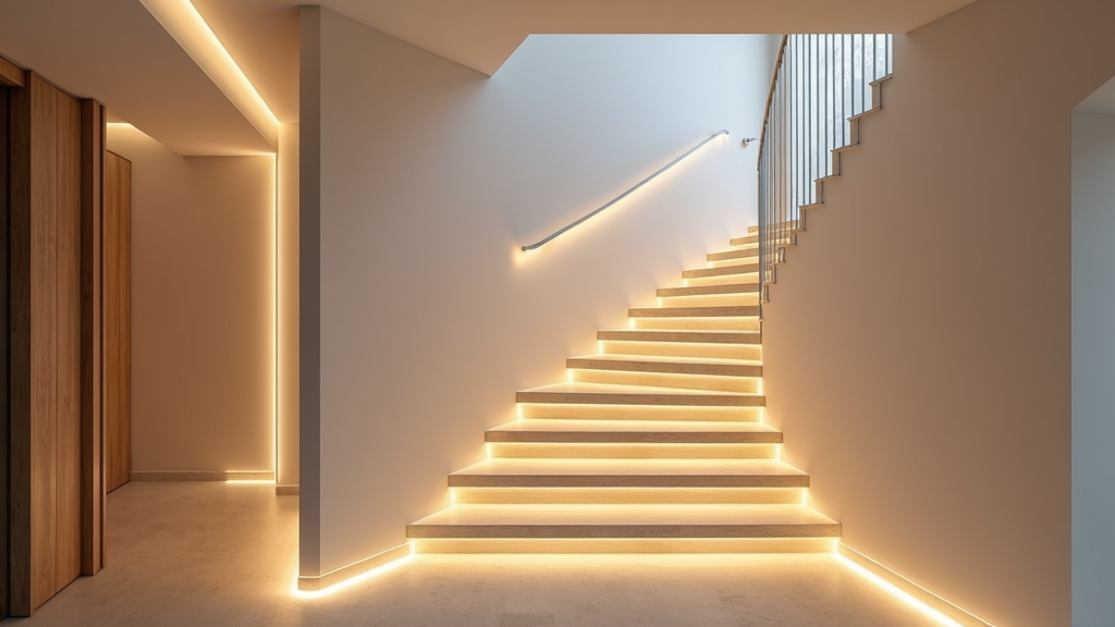 LED strips inbouwen