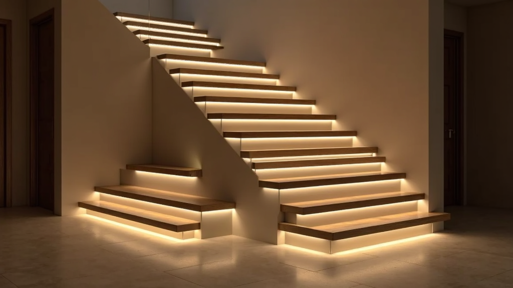 LED strips voor trappen