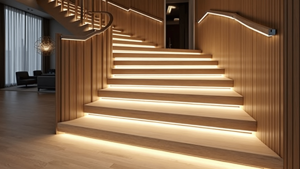 Traptrede LED profielen