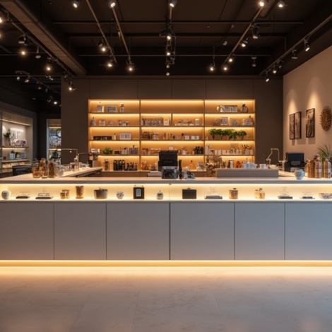 LED strips voor toonbanken