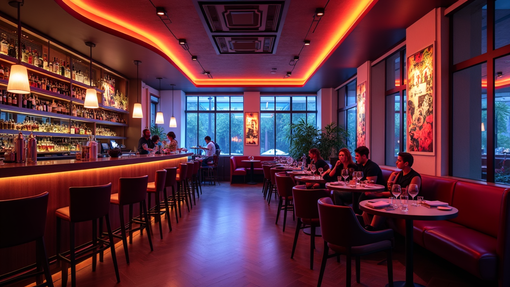 LED strips voor restaurants