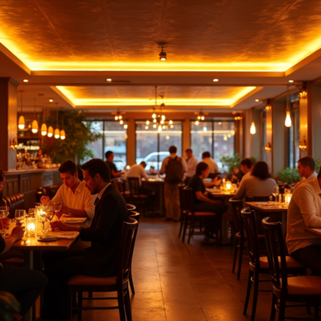 LED strips voor de horeca