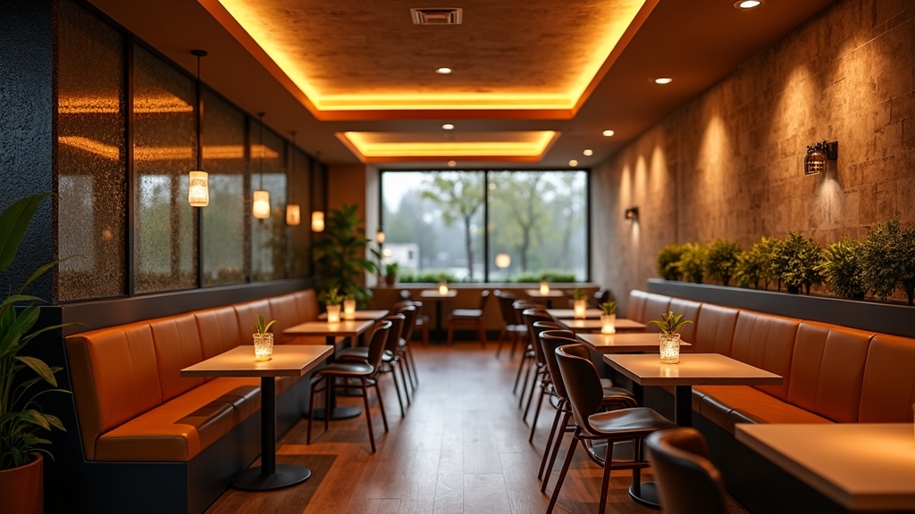 Cafetaria verlichting