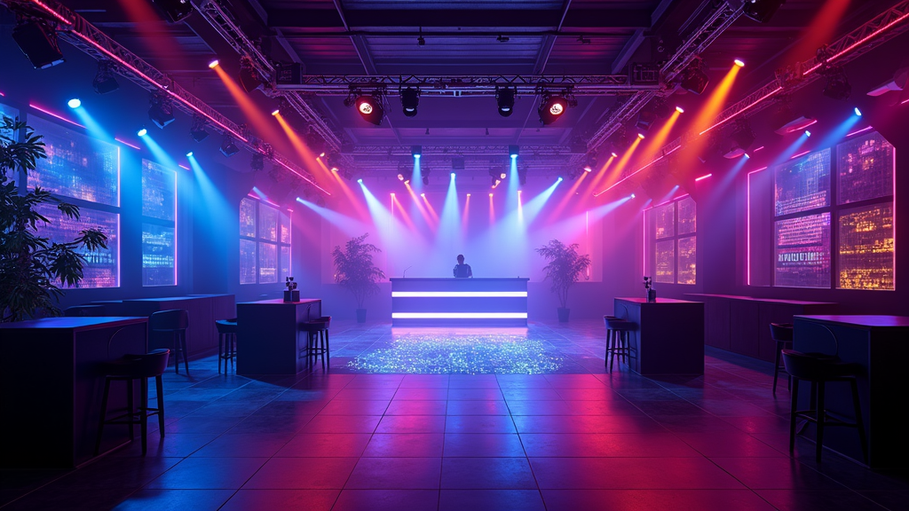 LED profielen voor discotheken