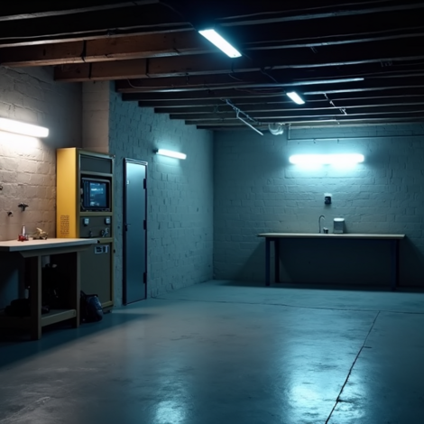 LED verlichting voor dark rooms