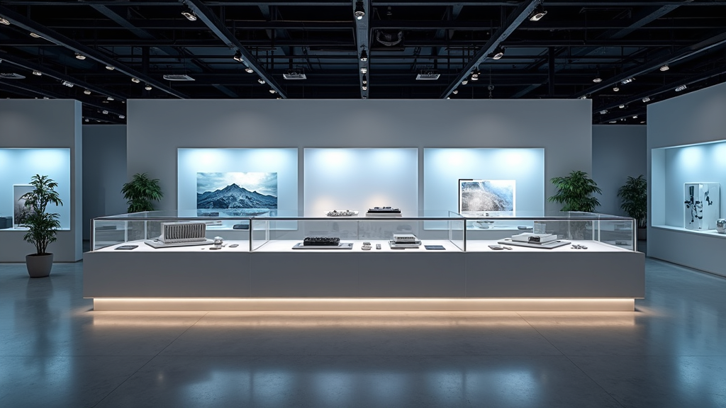 LED verlichting voor display stands