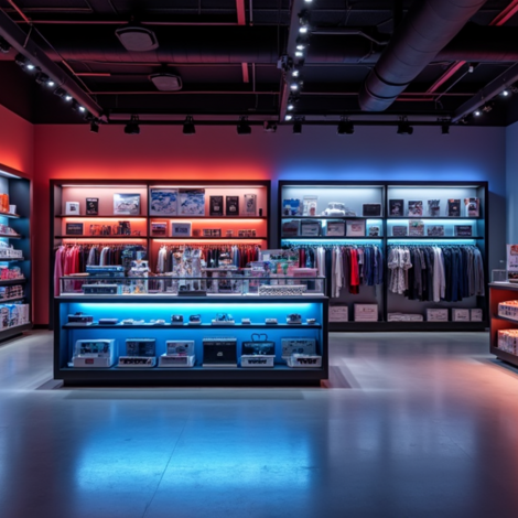 LED strips voor winkel displays