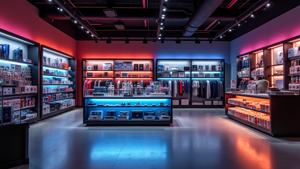 LED strips voor winkel displays