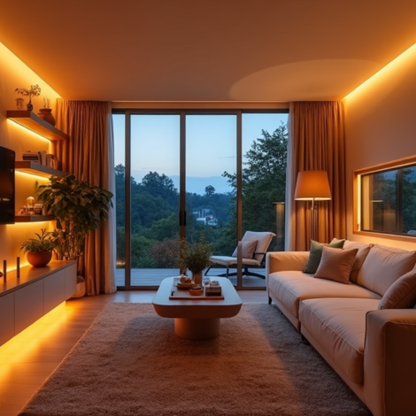 LED strips voor vakantiewoningen