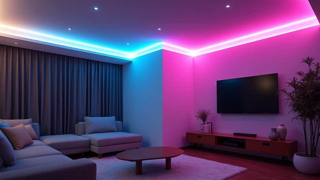 RGB LED strip hoekconnector