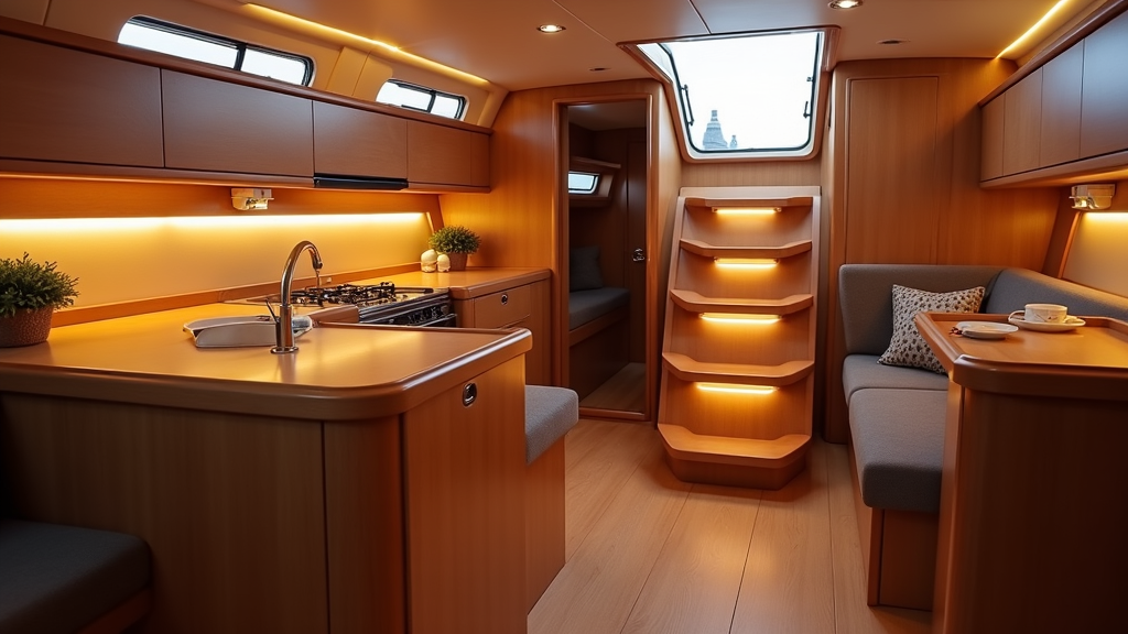 LED strips kajuit verlichting