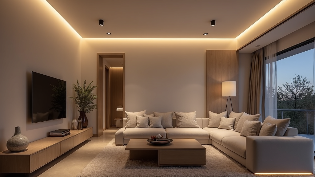 Up and down light led profiel