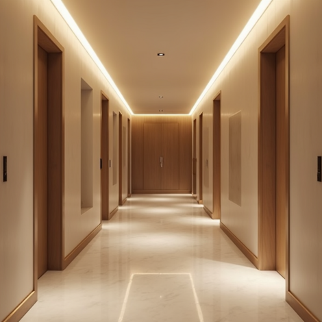 LED strip wandprofielen