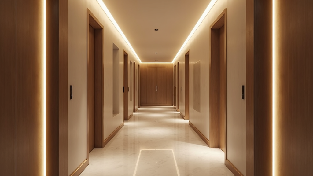 LED strip wandprofielen