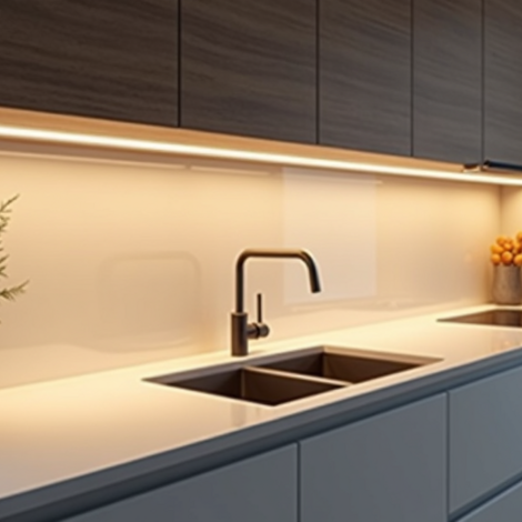 LED strip afdekkap