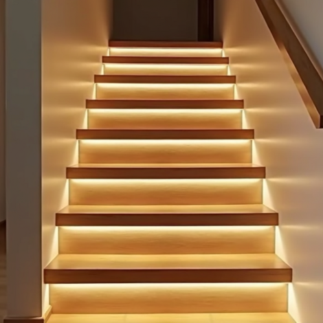 LED strip trapprofiel