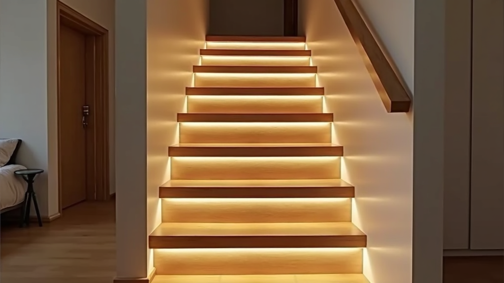 LED strip trapprofiel