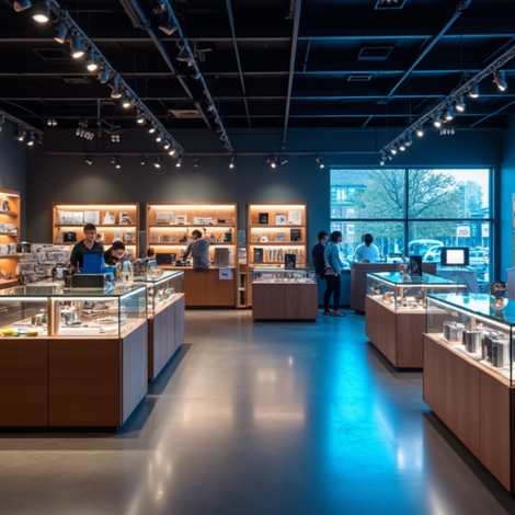Wat zijn voordelen van LED Lampen in winkels en productpresentaties