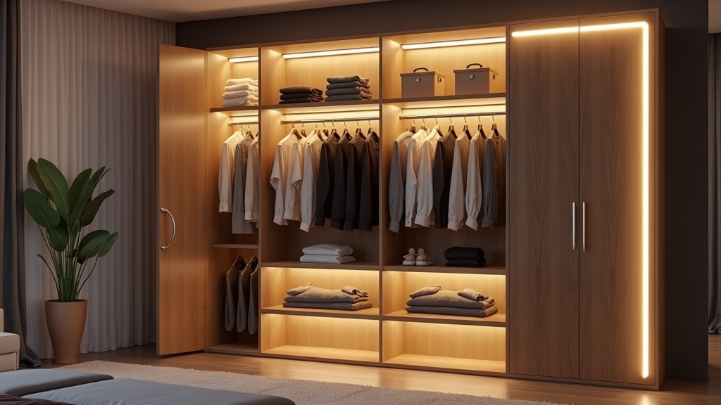 Welke typen LED-eenheden zijn verkrijgbaar voor inbouwkleerkasten