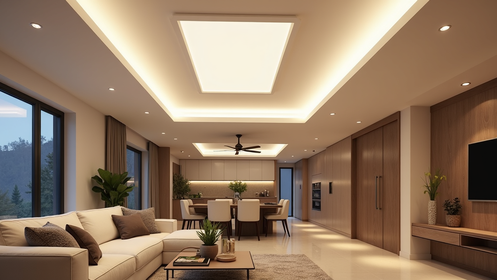 Hoe moet ik led panelen en led downlighters aansluiten