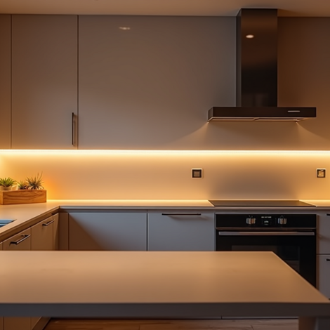 Het voordeel van deze LED strips voor uw kast
