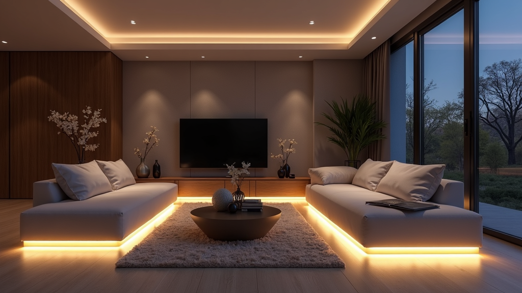 Kan ik LED plintverlichting gebruiken in elke kamer van mijn huis